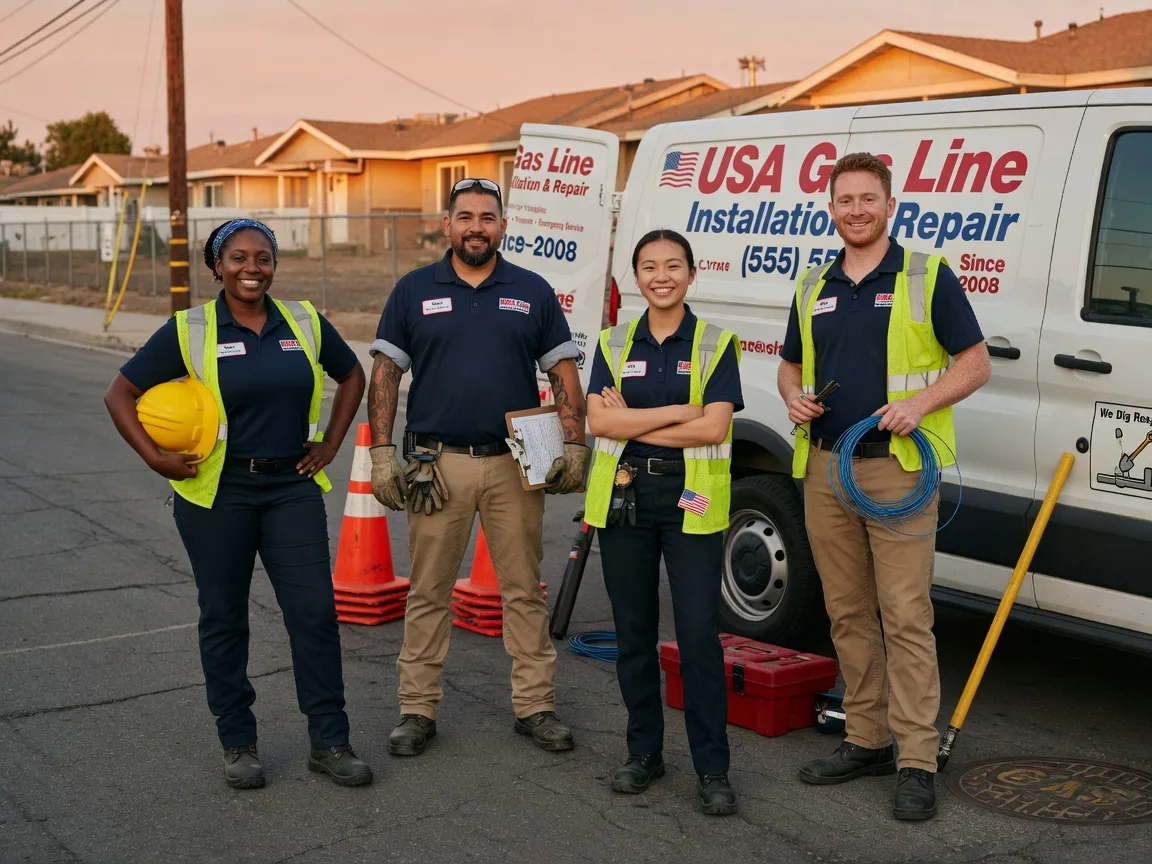 Gas Line Installation company in Shingle Springs, CA